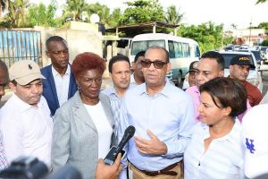 MOPC realiza intervenciones a favor comunidades Monte Plata