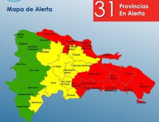Declaran estado de emergencia 31 provincias de RD por ciclón Fiona