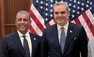 WASHINGTON: Adriano Espaillat recibe al presidente Luis Abinader