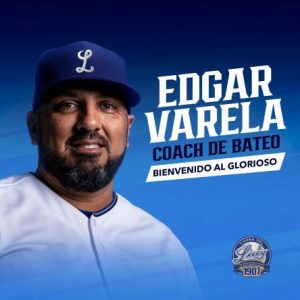 Tigres del Licey contratan a Edgar Varela como su coach de bateo