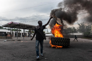 Capital de Haití paralizada tras un llamado a huelga general
