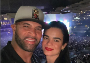 Pujols confirma tiene «relación amorosa» con la hija de Leonel
