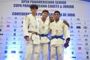 Castro, Simó, Moris y Marcelino oro en cadete copa Panam Judo 