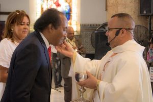 PCR celebra su aniversario 13 con misa y ofrenda floral a G. Luperón