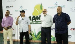 Inicia tercera edición del Mango Tennis Open con 153 jugadores