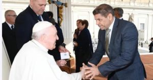 ROMA: El Papa Francisco recibe a ministro Agricultura de R. Dominicana