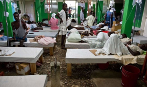 Cólera ya se extendió a ocho departamentos de Haití