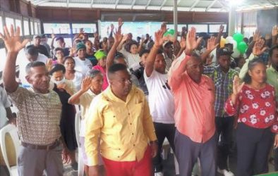 MODA juramenta su Dirección Municipal en Villa Hermosa de LR