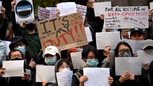 China investiga las inusuales protestas antigubernamentales