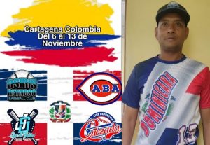 Selección de RD jugará torneo  béisbol en Cartagena, Colombia