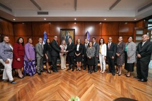 Jueces EU de origen dominicano visitan Poder Judicial R.Dominicana