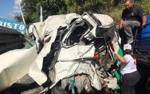 Cuatro muertos y diez heridos en un accidente múltiple en Bonao