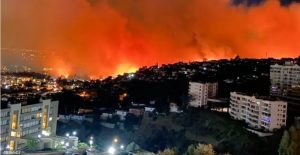 CHILE: Gobierno decreta estado excepción por fuegos Valparaíso