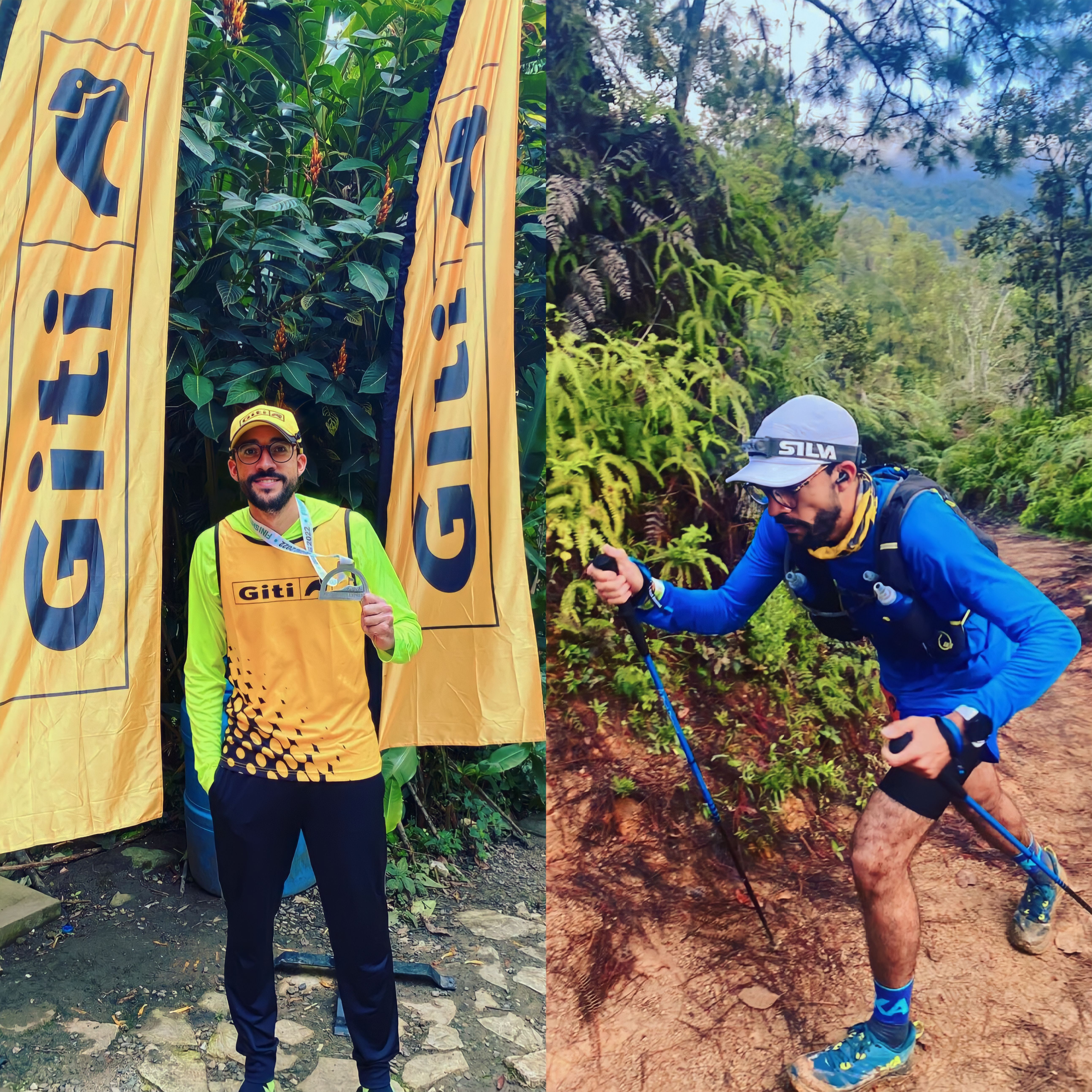 Tras lesión, Rafael Pérez logra el tercer lugar Pico Duarte Express imagen