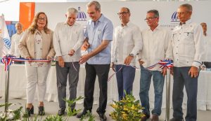 Luis Abinader inaugura obras millonarias en norte dominicano