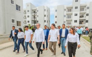 El Presidente dominicano realizó intensa jornada inauguraciones