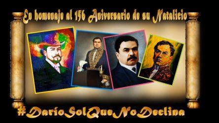 Dominicana celebra aniversario 156 del natalicio de Rubén Darío