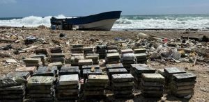 La DNCD ocupa 243 paquetes de cocaína en costas Río San Juan