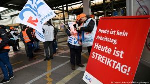 Alemania queda paralizada por una «mega huelga» transporte