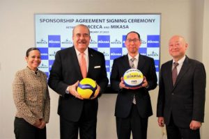 NORCECA y MIKASA firman un acuerdo para voleibol mundial