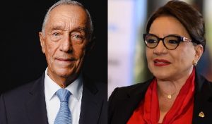 Presidentes Portugal y Honduras arriban a República Dominicana