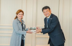 La Vicepresidenta de la República Dominicana llega a Corea del Sur