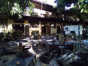 Incendio destruye parcialmente facultad de agronomía de Haití