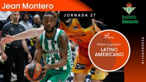 Dominicano Jean Montero electo mejor latino jornada Liga Endesa