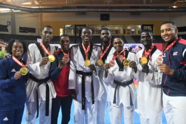 RD arrasa con el oro modalidad TK3 Campeonato de Taekwondo