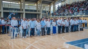 Abinader entrega apartamentos, polideportivo y pabellón wushu