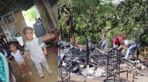 SFM: Dos niños murieron en un  fuego en la casa donde residían