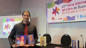 ARGENTINA: Patricio León lleva su literatura a feria libro Buenos Aires