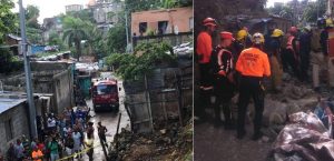 Un muerto en derrumbe casa en barrio capitaleño Guachupita