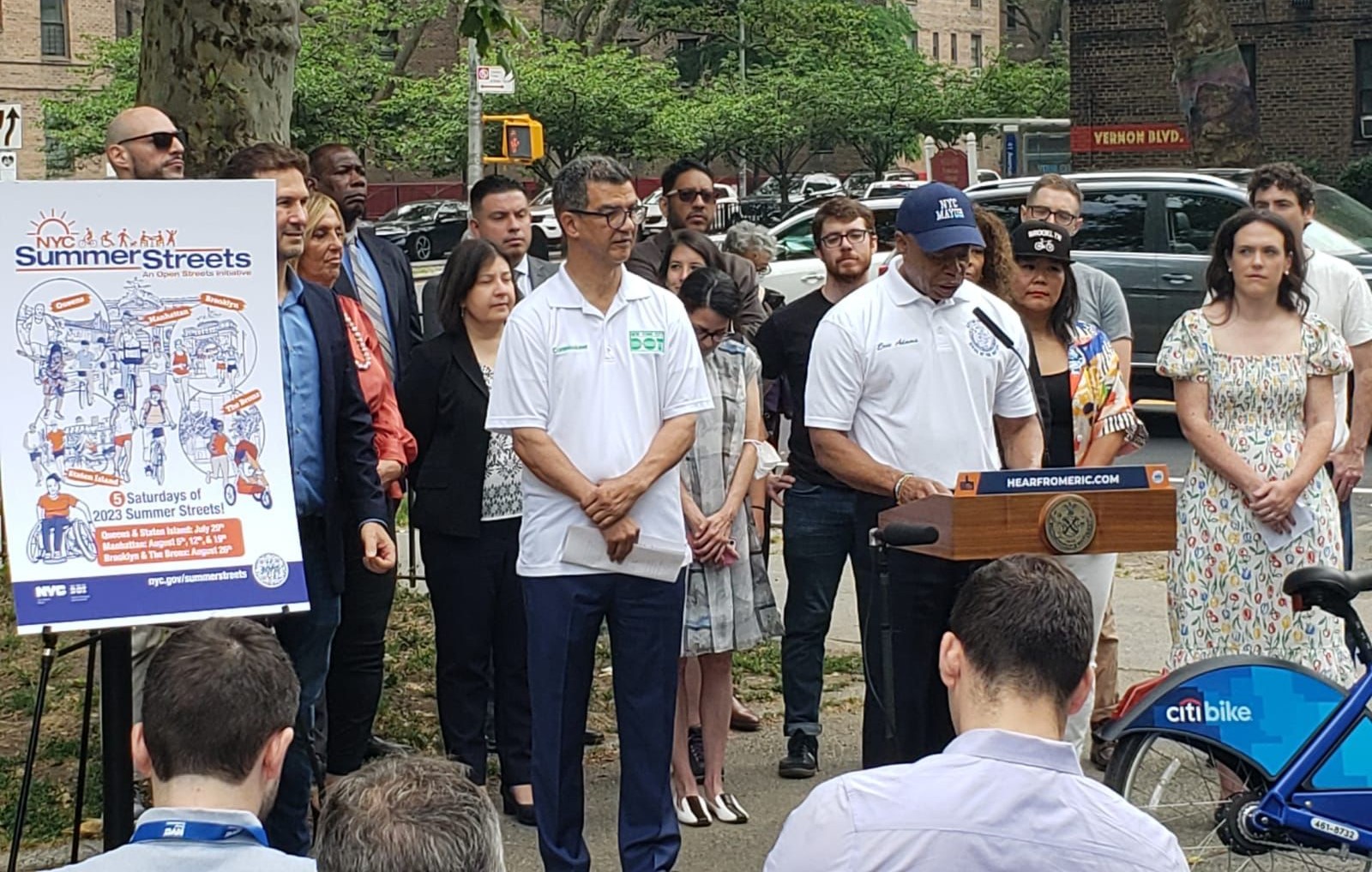 NY: Ydanis y Adams anuncian expansión calles sin automóviles imagen