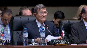 Canciller RD es elegido presidente LIII Asamblea General de la OEA