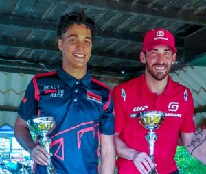 Nogueras, Mora y De la Rosa ganan puntuable motocross 2023