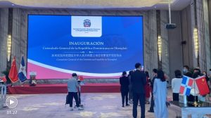 República Dominicana inaugura su primer consulado en Shanghai
