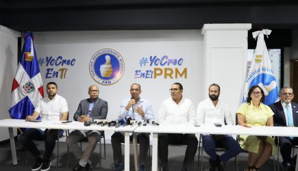 El PRM notificará a organismos  información de sus candidatos
