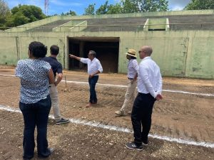 Comisionado de Béisbol resalta trabajos estadio José Briceño PP