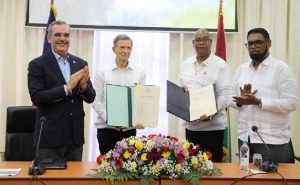 República Dominicana  y Guyana acuerdan fortalecer relaciones