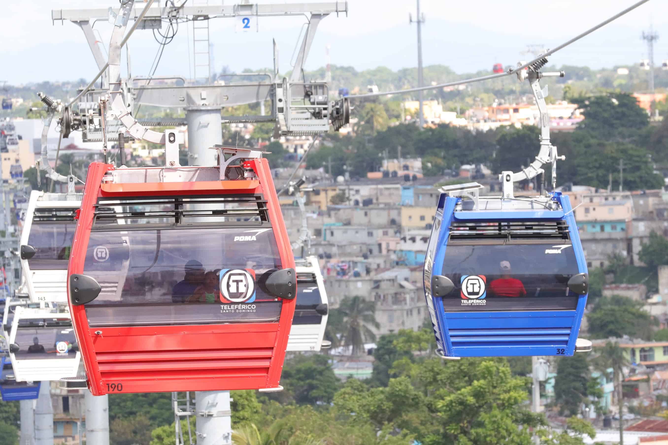 Falla deja fuera de servicio tramo del Teleférico de Santo Domingo imagen