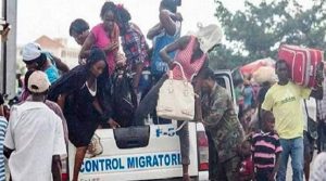 Detienen 211 haitianos durante un operativo en zona Vicente Noble