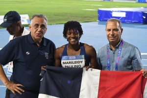 Paulino con récord en 400 metros JCC; RD arriba a las 98 medallas Paulino con récord en 400 metros JCC; RD arriba a las 98 medallas