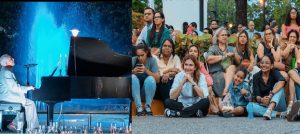 Rotundo éxito concierto Piano Bajo la Luna en Parque Iberoamérica
