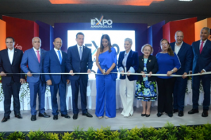 SANTIAGO: Inauguran la Expo Amaprosan, en el parque Central