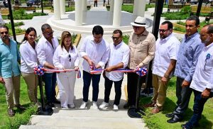 Turismo inaugura Parque Central en El Pinar de San José de Ocoa