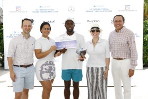 Yerry Zorrilla se corona campeón Copa de Tenis Casa de Campo