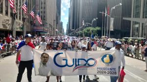 NY: Guido Gómez se hizo presente en Desfile Dominicano de Manhattan