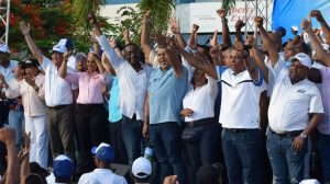 PRM hace mitin por la reelección frente ayuntamiento de SD Norte