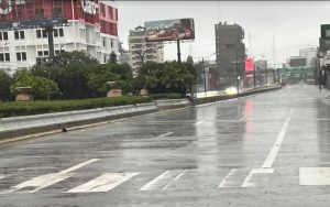 Capital de R. Dominicana estuvo paralizada debido a la  tormenta